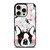 BOSTON TERRIER DOG 3 iPhone 15 Pro Case Cover