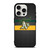 OAKLAND ATHLETICS METAL LOGO iPhone 15 Pro Case Cover