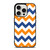 RILEY BLAKE ORANGE AND BLUE STRIPE iPhone 15 Pro Case Cover