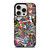 STICKER BOMB DC iPhone 15 Pro Case Cover