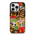 TOY MACHINE STICKER SKATEBOARD iPhone 15 Pro Case Cover