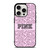 VICTORIA'S SECRET PINK LOGO PATTERN iPhone 15 Pro Case Cover
