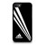 ADIDAS STRIPE BLACK iPhone SE 2020 Case Cover