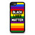 BLACK LIVES MATTER RAINBOW iPhone SE 2020 Case Cover