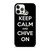 KEEP CALM AND CHIVE ON 3 iPhone 12 Pro Max Case Cover