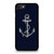 NAUTICAL ANCHOR NAVY BLUE iPhone SE 2022 Case Cover