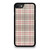 PLAID BROWN 2 iPhone SE 2022 Case Cover