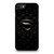 SUPERMAN BLACK LOGO iPhone SE 2020 Case Cover