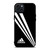 ADIDAS STRIPE BLACK iPhone 15 Plus Case Cover