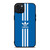 ADIDAS STRIPE BLUE iPhone 15 Plus Case Cover