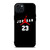 AIR JORDAN BLACK iPhone 15 Plus Case Cover
