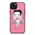 BETTY BOOP PINK iPhone 15 Plus Case Cover