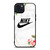 NIKE DAZZLE FLOWER iPhone 15 Plus Case Cover