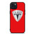 TESLA RED LOGO iPhone 15 Plus Case Cover