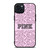 VICTORIA'S SECRET PINK LOGO PATTERN iPhone 15 Plus Case Cover
