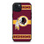 WASHINGTON REDSKINS STRIPE iPhone 15 Plus Case Cover