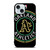 OAKLAND ATHLETICS BASEBALL ICON iPhone 15 Case Cover OAKLAND ATHLETICS BASEBALL ICON iPhone 15 Case Cover