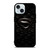 SUPERMAN BLACK LOGO iPhone 15 Case Cover
