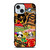 TOY MACHINE STICKER SKATEBOARD iPhone 15 Case Cover