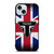 TRIUMPH MOTORCYCLE FLAG LOGO iPhone 15 Case Cover