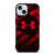 UNDER ARMOUR RED iPhone 15 Case Cover UNDER ARMOUR RED iPhone 15 Case Cover