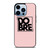 DOBRE BROTHERS PINK LOGO iPhone 13 Pro Max Case Cover