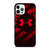 UNDER ARMOUR RED iPhone 12 Pro Max Case Cover UNDER ARMOUR RED iPhone 12 Pro Max Case Cover