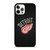 DETROIT RED WINGS METAL LOGO iPhone 12 Pro Max Case Cover