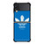 ADIDAS GIRLY BLUE Samsung Galaxy Z Flip 3 5G Case Cover