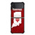 HOOSIER STATE OF MIND INDIANA BASKETBALL LOGO Samsung Galaxy Z Flip 3 5G Case Cover