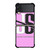 JACOB SARTORIUS PINK LOGO Samsung Galaxy Z Flip 3 5G Case Cover