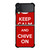 KEEP CALM AND CHIVE ON 4 Samsung Galaxy Z Flip 3 5G Case Cover