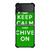 KEEP CALM AND CHIVE ON 6 Samsung Galaxy Z Flip 3 5G Case Cover
