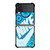 NIKE BLUE DASHING Samsung Galaxy Z Flip 3 5G Case Cover