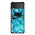 NIKE BLUE FINE Samsung Galaxy Z Flip 3 5G Case Cover
