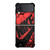 NIKE RED DASHING Samsung Galaxy Z Flip 3 5G Case Cover