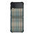 PLAID GREY Samsung Galaxy Z Flip 3 5G Case Cover