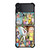 RICK AND MORTY CHHARACTER Samsung Galaxy Z Flip 3 5G Case Cover