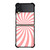 SPIRAL PINK Samsung Galaxy Z Flip 3 5G Case Cover