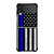 THIN BLUE LINE AMERICAN Samsung Galaxy Z Flip 3 5G Case Cover