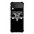 THRASER SKATEBOARD BLACK Samsung Galaxy Z Flip 3 5G Case Cover