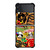 TOY MACHINE STICKER SKATEBOARD Samsung Galaxy Z Flip 3 5G Case Cover