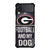 UNIVERSITY GEORGIA BULLDOGS 5 Samsung Galaxy Z Flip 3 5G Case Cover