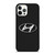 HYUNDAI CARBON LOGO iPhone 12 Pro Max Case Cover