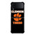 CLEMSON TIGERS POWER Samsung Galaxy Z Flip 4 5G Case Cover