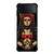 DAY OF THE DEAD ART Samsung Galaxy Z Flip 4 5G Case Cover