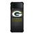 GREEN BAY PACKERS METAL Samsung Galaxy Z Flip 4 5G Case Cover