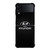 HYUNDAI METAL LOGO Samsung Galaxy Z Flip 4 5G Case Cover
