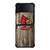 LOUISVILLE CARDINALS WOODEN Samsung Galaxy Z Flip 4 5G Case Cover