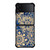 MANDALA BLUE PATTERN Samsung Galaxy Z Flip 4 5G Case Cover